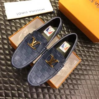 Louis Vuitton America's Cup 2019 Loafers acolchoados azuis