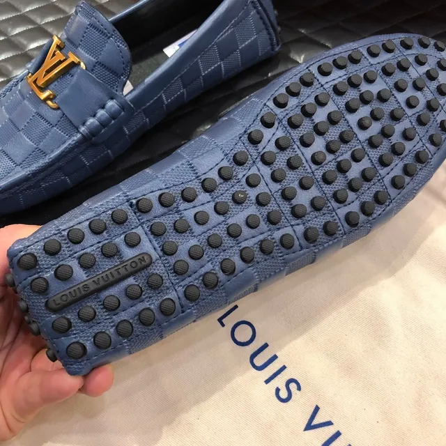 Louis Vuitton America's Cup 2019 Quilted Blue Loafers 3
