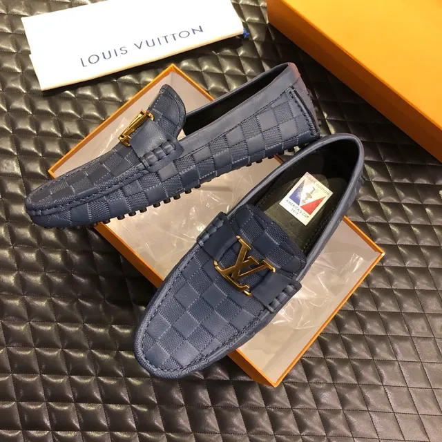 Louis Vuitton America's Cup 2019 Quilted Blue Loafers 4