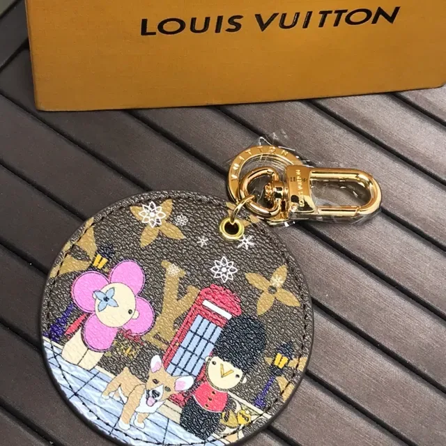 Louis Vuitton Brown Multicolor Circular Leather Monogram Canvas Handbag 1