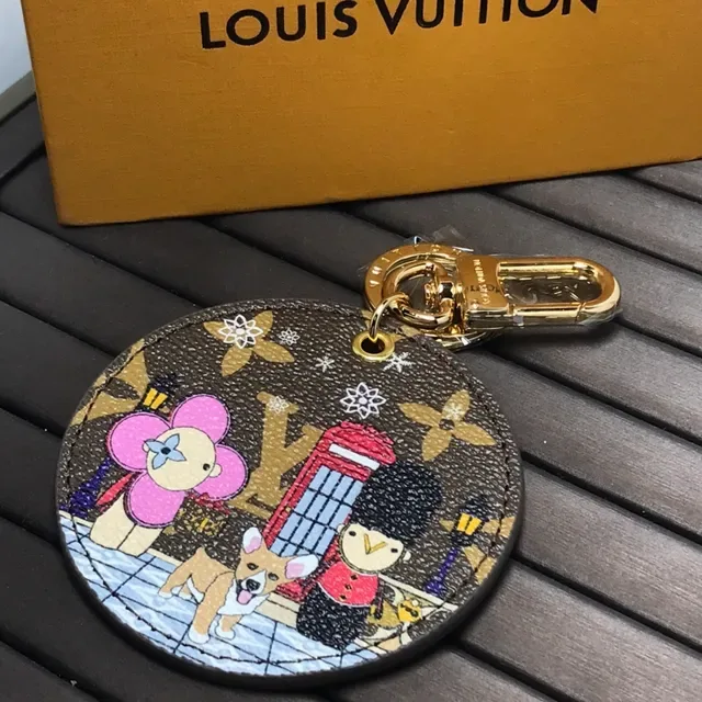 Louis Vuitton Brown Multicolor Circular Leather Monogram Canvas Handbag 3