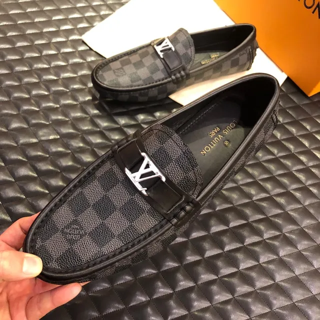 Louis Vuitton Damier Check LV Buckle Loafers 3