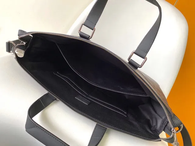 Louis Vuitton Lockit ধূসর গঠিত মোনোগ্রাম ক্যানভাস টোট ব্যাগ 3
