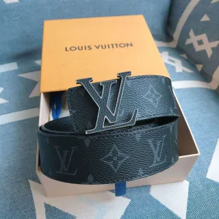 Louis Vuitton LV Initiales Monogram Leather Belt