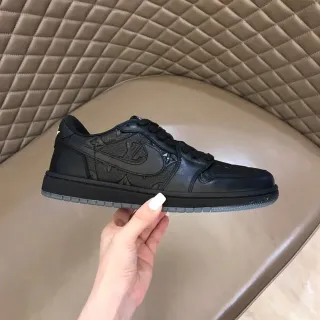 Louis Vuitton LV Trainer Zapatos Lifestyle Negros Monograma-Embossed