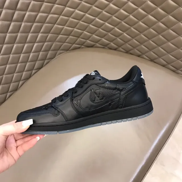 Louis Vuitton LV Trainer Black Monogram-Embossed Lifestyle Sneakers 3