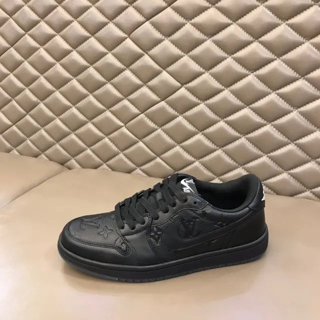 Louis Vuitton LV Trainer Black Monogram-Embossed Lifestyle Sneakers 5