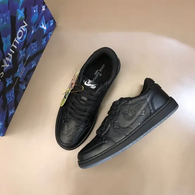 Louis Vuitton LV Trainer Black Monogram-Embossed Lifestyle Sneakers 8