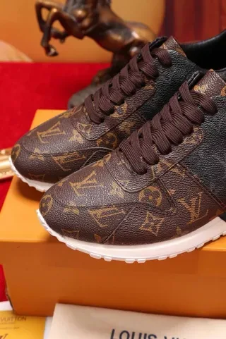 Louis Vuitton LV Trainer Brown Black Monogram Canvas Leather Accents Lifestyle Sneakers 8