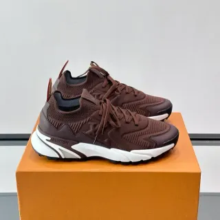 Louis Vuitton LV Trainer Zapatillas Lifestyle Marrón Tejido
