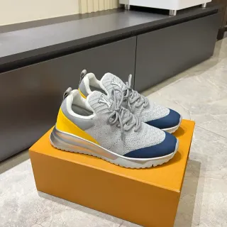 Louis Vuitton LV Trainer gris amarillo azul marino lifestyle zapatillas