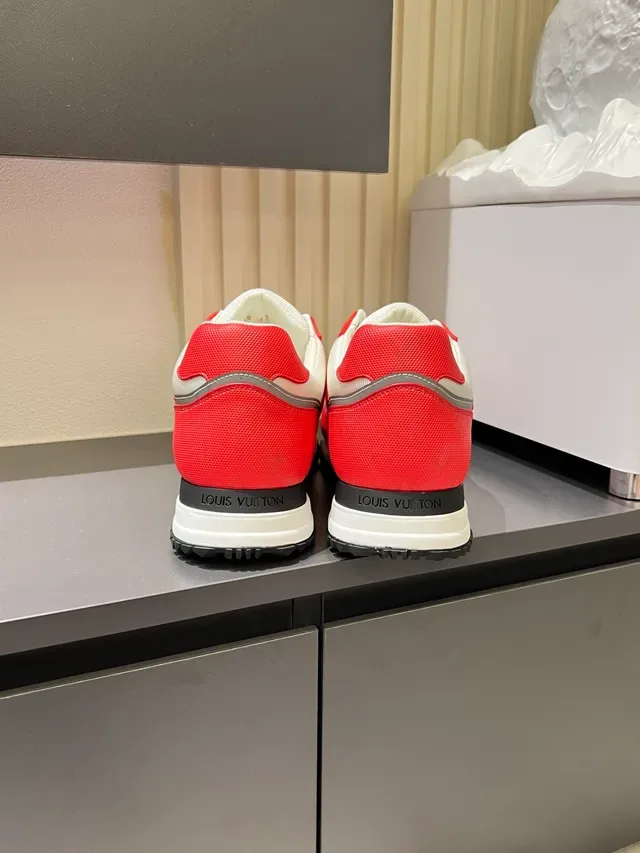 Louis Vuitton LV Trainer লাল সাদা লো-টপ মিক্সড ম্যাটেরিয়াল লাইফস্টাইল স্নিকার 2