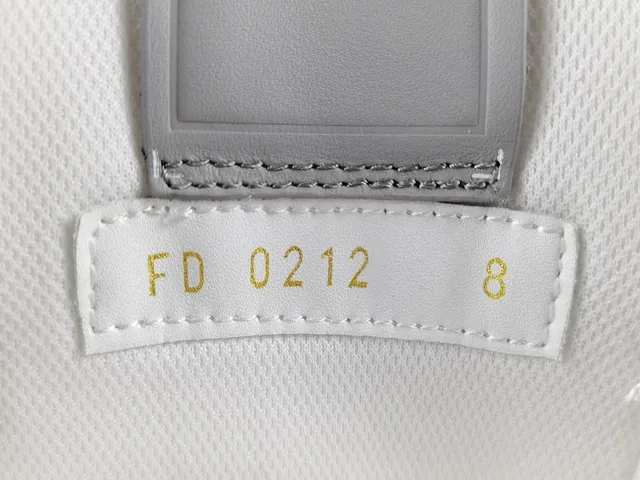 Louis Vuitton LV Trainer White Gray Layered Monogram Leather Perforated Toe Lifestyle Sneakers 12