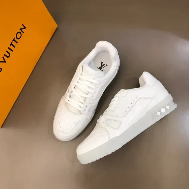 Louis Vuitton LV Trainer Sneakers Lifestyle Blanc Transparent Semelle Translucide Low-Top 2