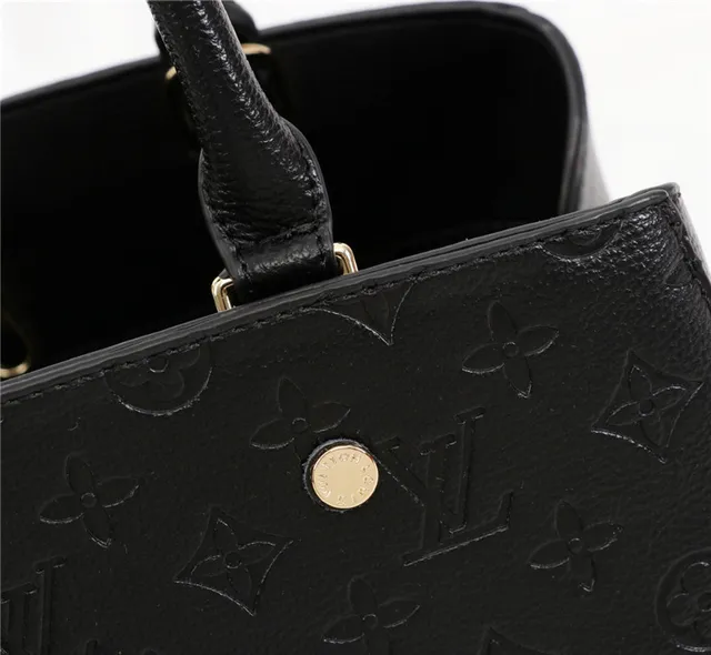 Louis Vuitton Monogramme Embossé Sac Tote Rose 4