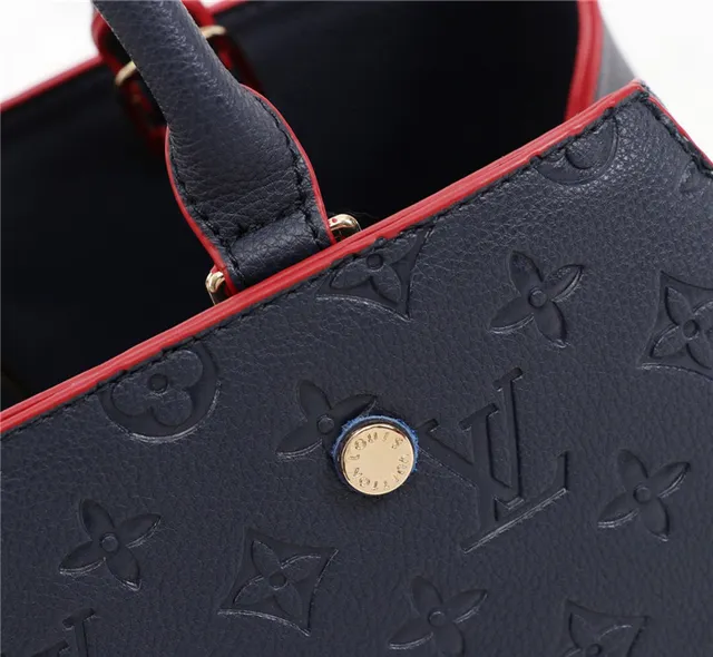 Louis Vuitton Monogramme Embossé Sac Tote Rose 13