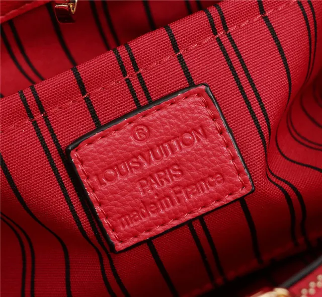 Louis Vuitton Monogramme Embossé Sac Tote Rose 20