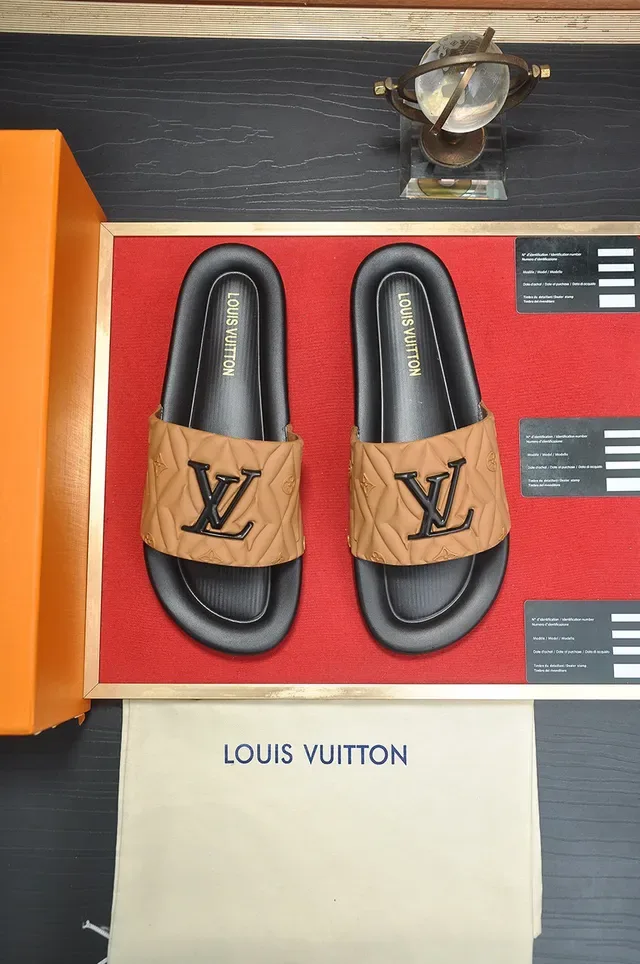 Louis Vuitton Quilted Strap Slide Slipper 2