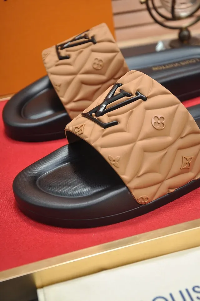 Louis Vuitton Quilted Strap Slide Slipper 8