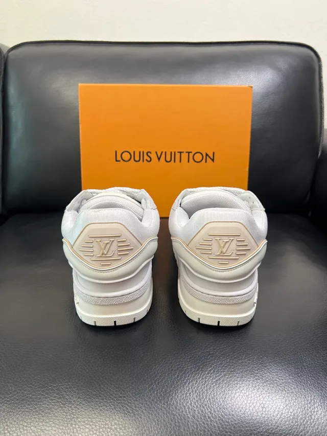 Louis Vuitton Run Away White Beige Chunky Sneakers 3