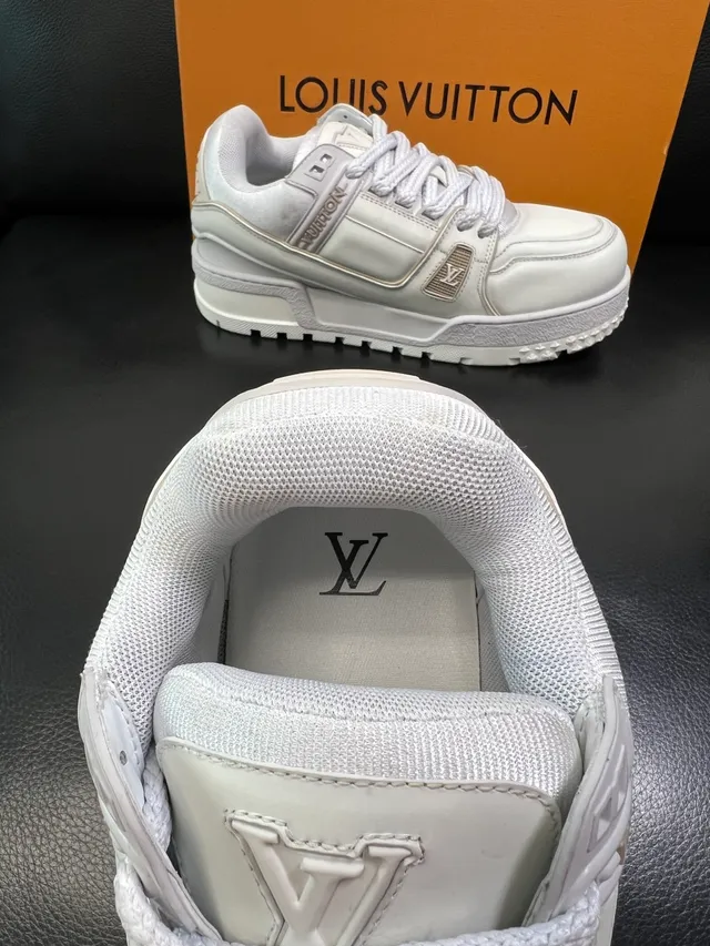 Louis Vuitton Run Away White Beige Chunky Sneakers 4