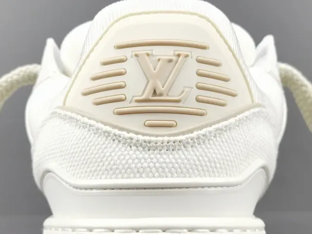 Louis Vuitton Run Away White Beige Monogram Lifestyle Sneakers 6