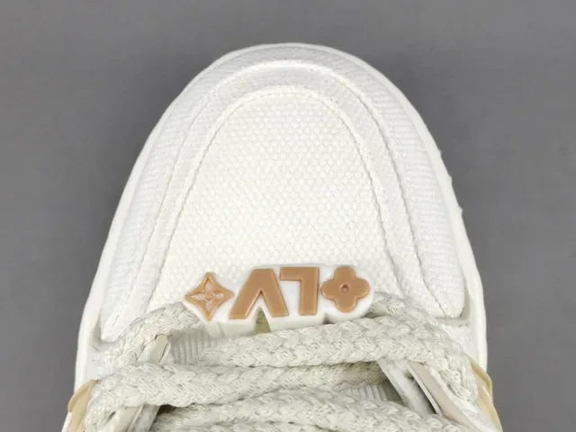 Louis Vuitton Run Away White Beige Monogram Lifestyle Sneakers 10