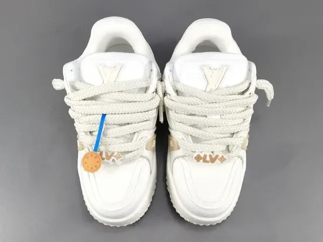 Louis Vuitton Run Away White Beige Monogram Lifestyle Sneakers 16