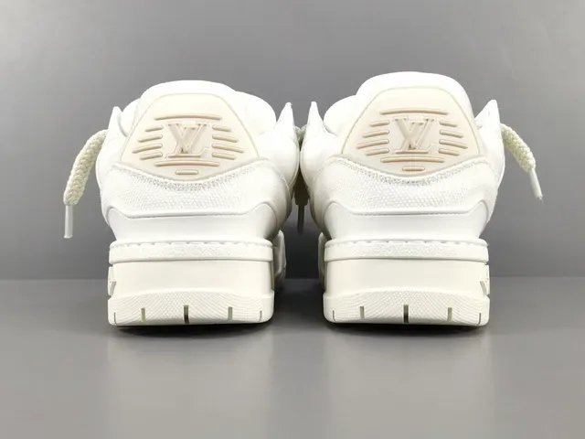 Louis Vuitton Run Away White Beige Monogram Lifestyle Sneakers 17