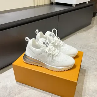 Louis Vuitton Run Away White Knit Lifestyle Sneakers
