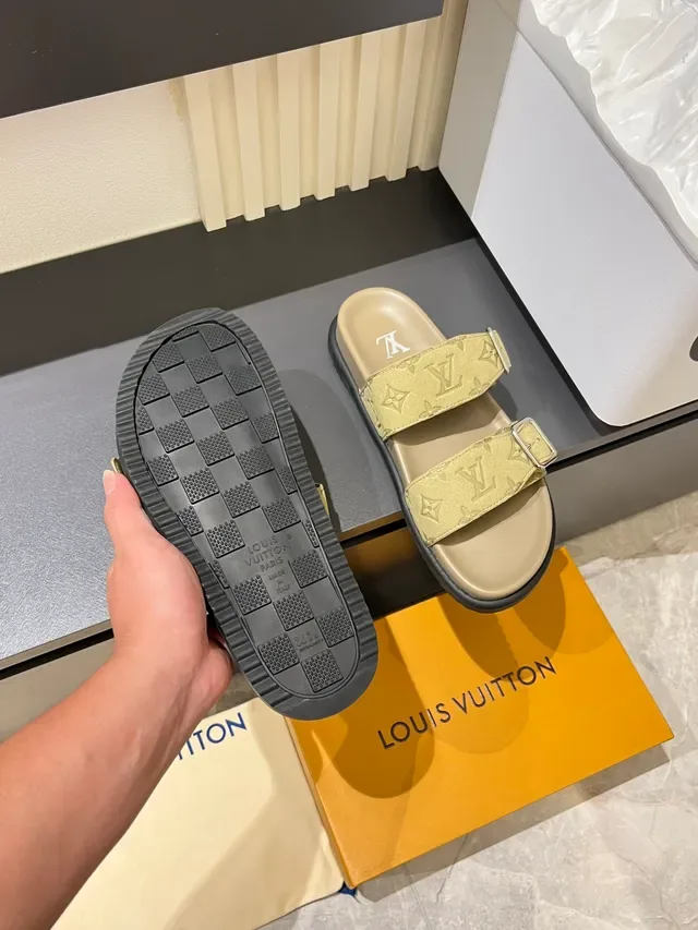 Sandales Louis Vuitton Monogram Double Sangle Casual 2