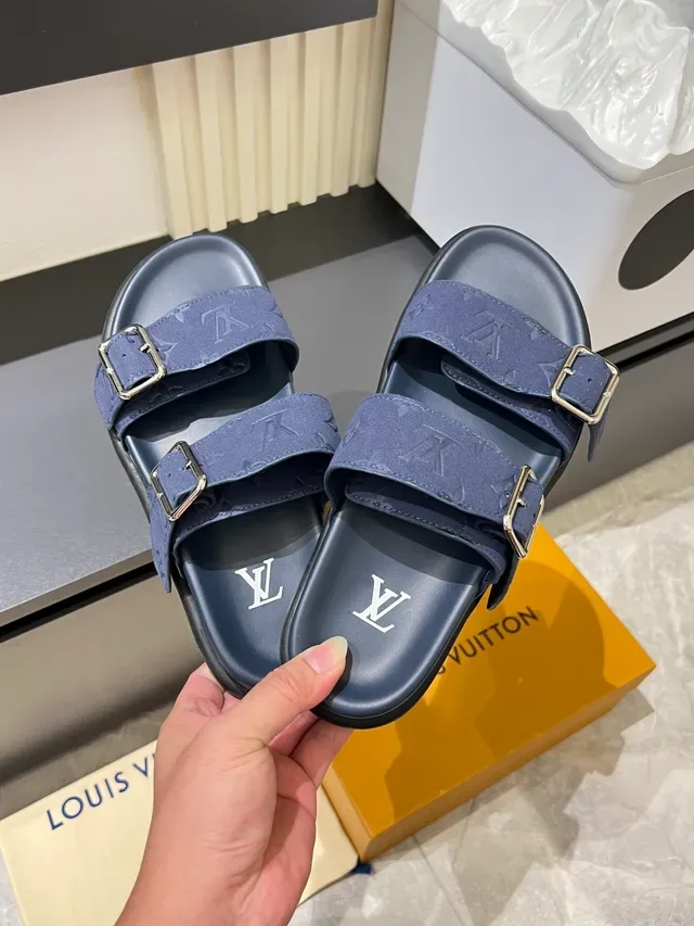 Sandales Louis Vuitton Monogram Double Sangle Casual 6