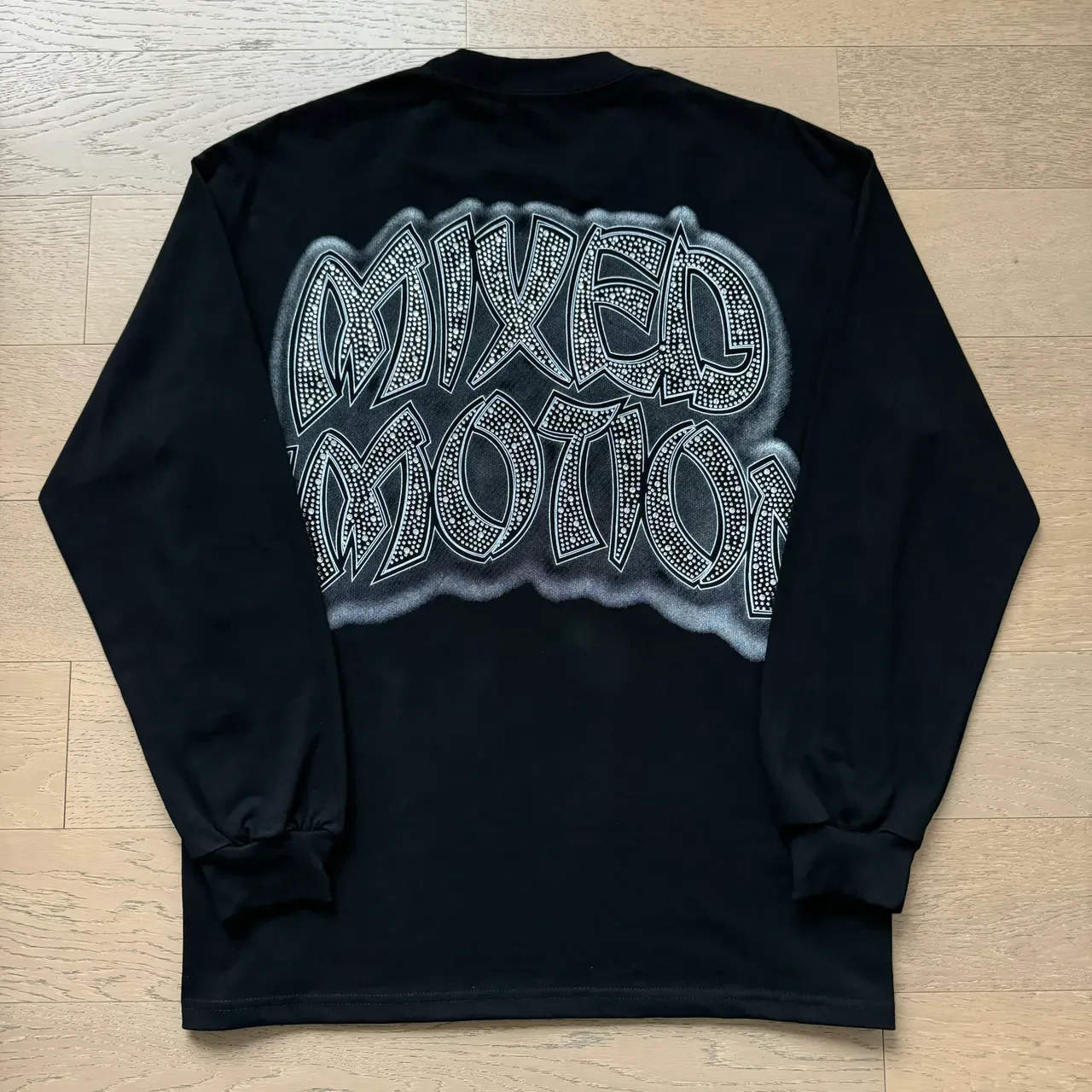 Mixed Emotion EMOTION بدلة رياضية جرافيك رينستون 4