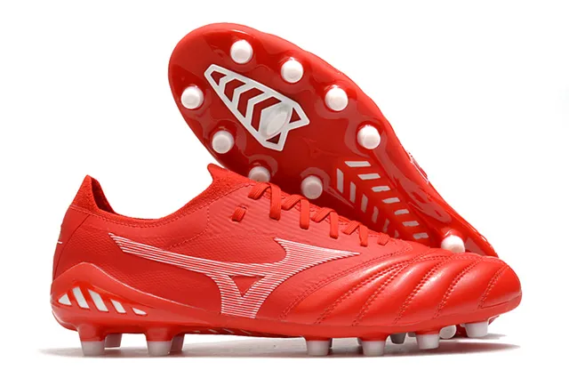 Mizuno Morelia Neo Wolf Graphic White Gold Firm-Ground Sapatos de futebol 7