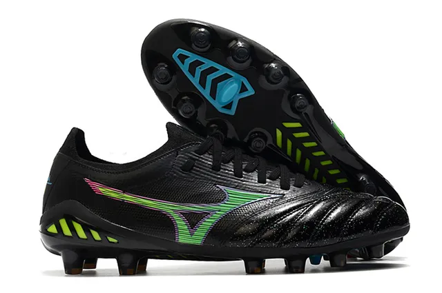 Mizuno Morelia Neo Wolf Graphic White Gold Firm-Ground Sapatos de futebol 8