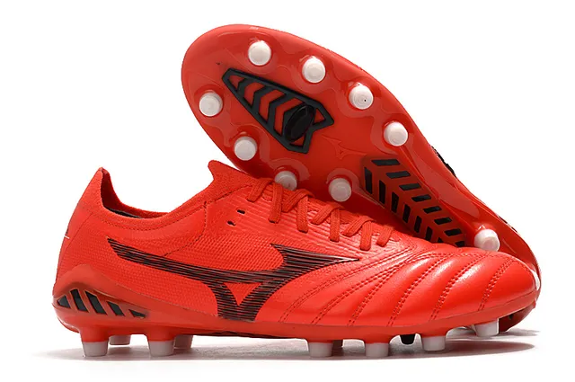 Mizuno Morelia Neo Wolf Graphic White Gold Firm-Ground Sapatos de futebol 11