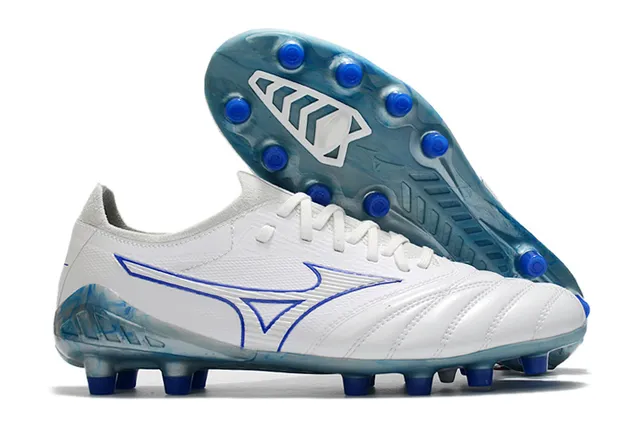 Mizuno Morelia Neo Wolf Graphic White Gold Firm-Ground Sapatos de futebol 17