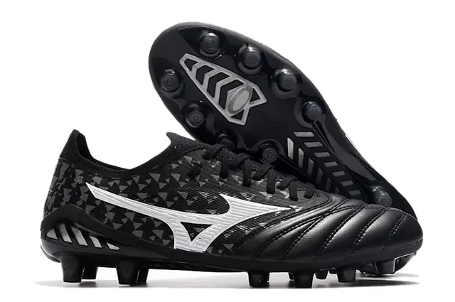 Mizuno Morelia Neo Wolf Graphic White Gold Firm-Ground Sapatos de futebol 21
