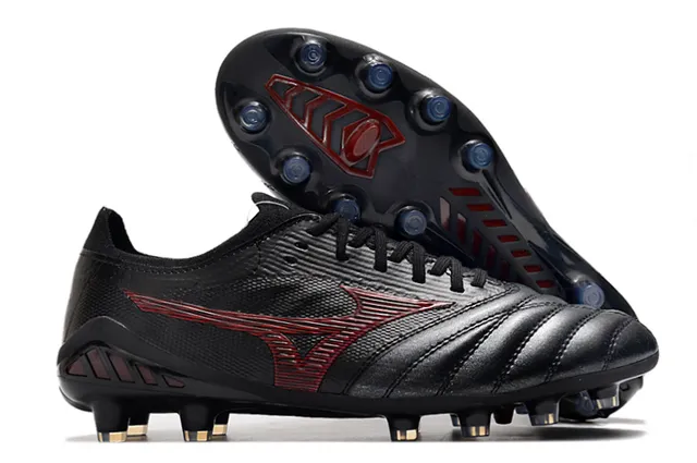 Mizuno Morelia Neo Wolf Graphic White Gold Firm-Ground Sapatos de futebol 22