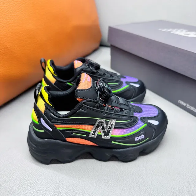 New Balance 1000 بيجي رمادي تركواز بنفسجي أحذية رياضية سميكة 12