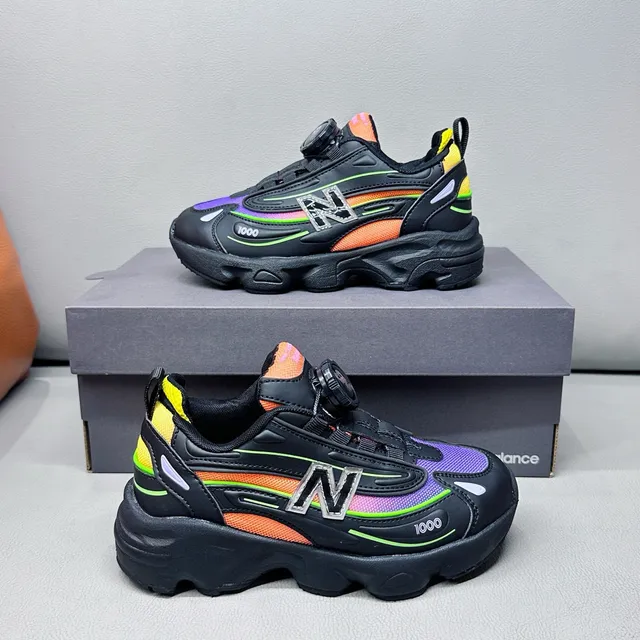 New Balance 1000 بيجي رمادي تركواز بنفسجي أحذية رياضية سميكة 15