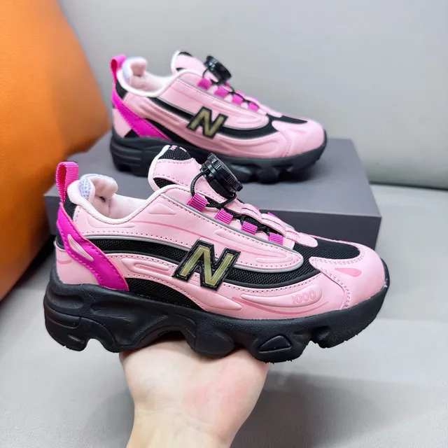 New Balance 1000 بيجي رمادي تركواز بنفسجي أحذية رياضية سميكة 23