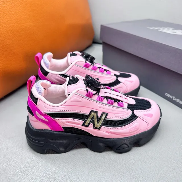 New Balance 1000 بيجي رمادي تركواز بنفسجي أحذية رياضية سميكة 24