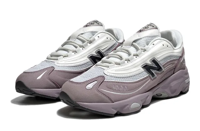 New Balance 1000 Sneakers Chunky Violet Poussiéreux 2