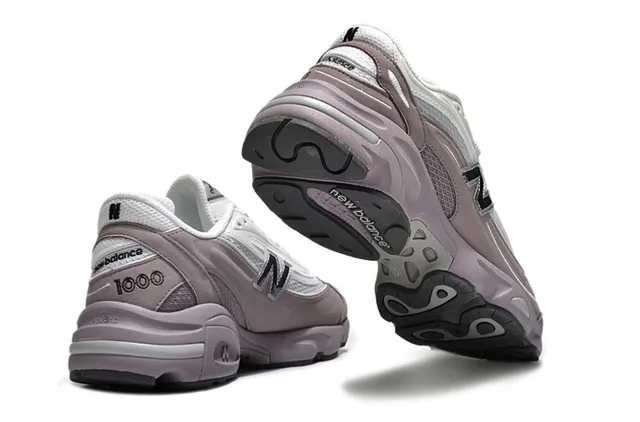 New Balance 1000 Sneakers Chunky Violet Poussiéreux 3