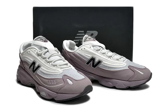New Balance 1000 Sneakers Chunky Violet Poussiéreux 5