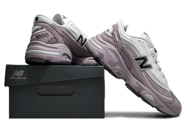 New Balance 1000 Sneakers Chunky Violet Poussiéreux 6