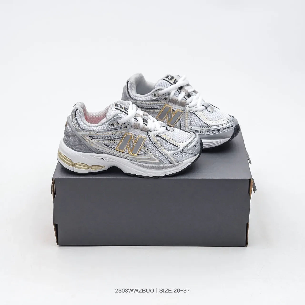 New Balance 2002R Navy Gray White sneakers lifestyle 13