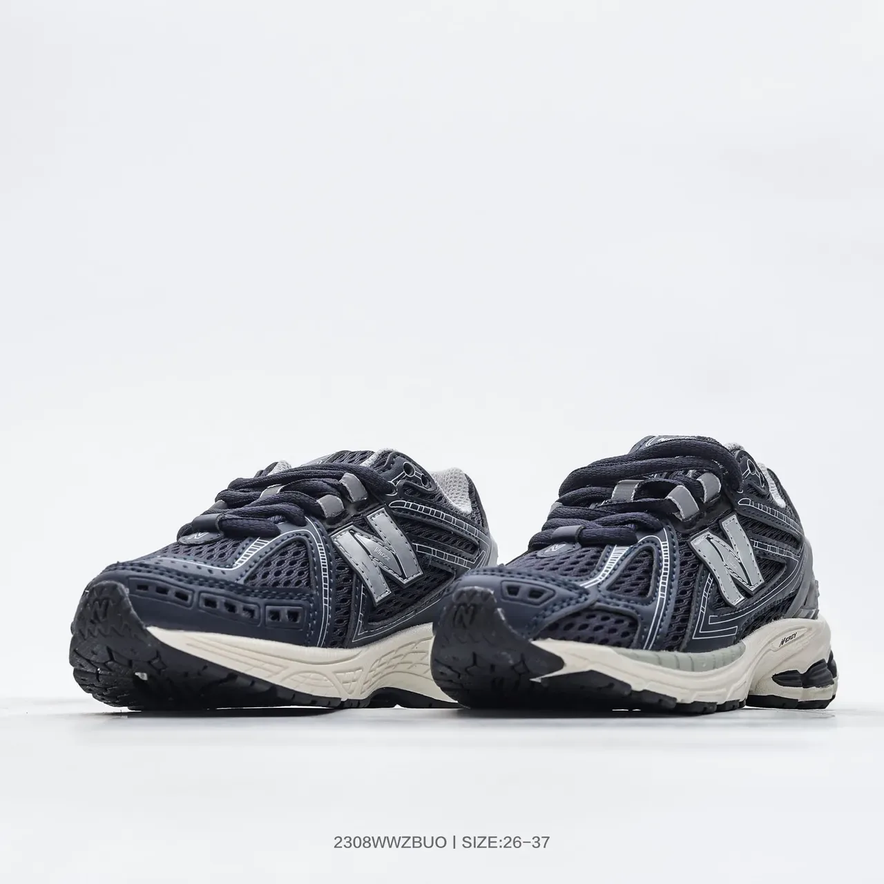 New Balance 2002R Navy Gray White sneakers lifestyle 22
