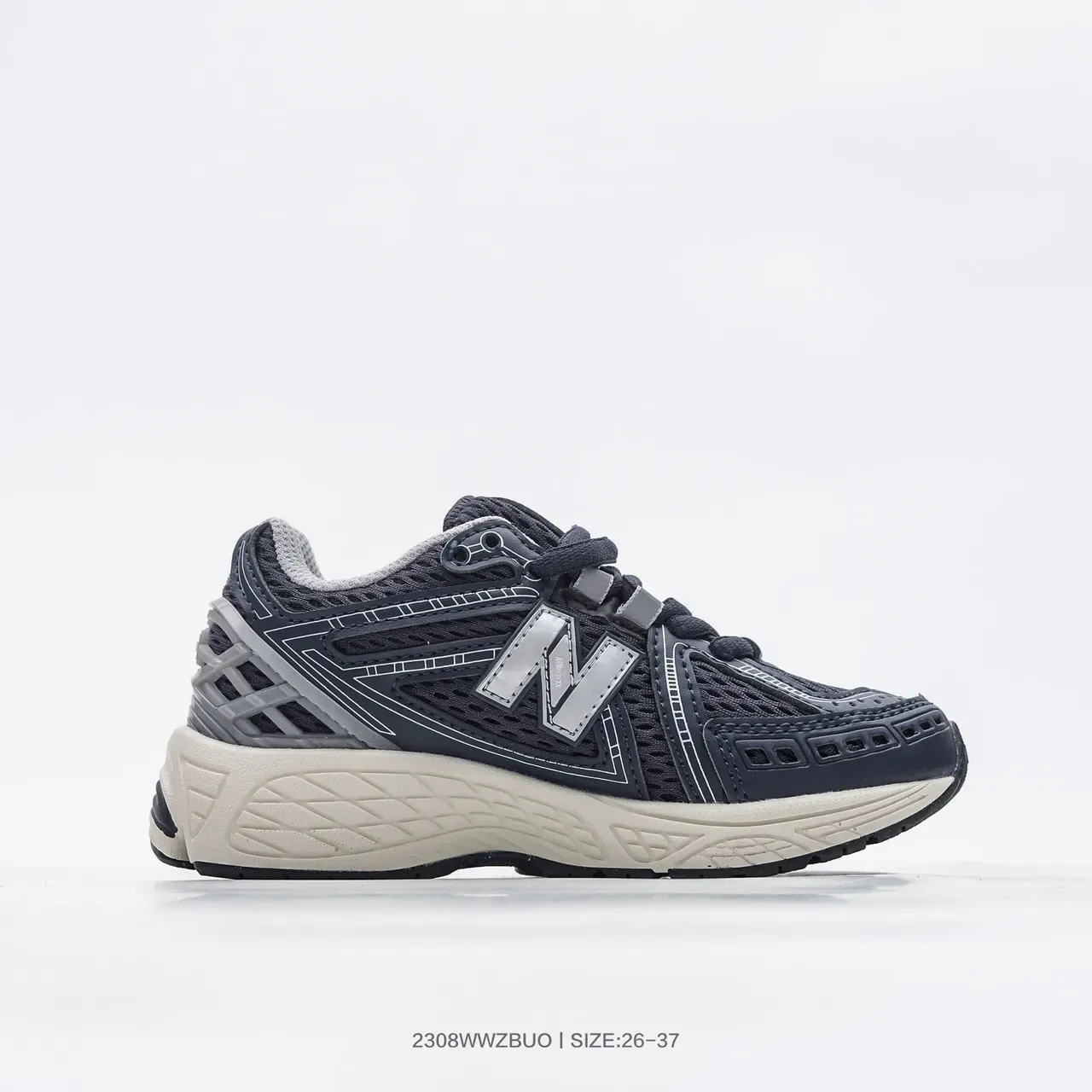 New Balance 2002R Navy Gray White sneakers lifestyle 24